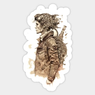 Steampunk Hacker - V1.03 Sticker